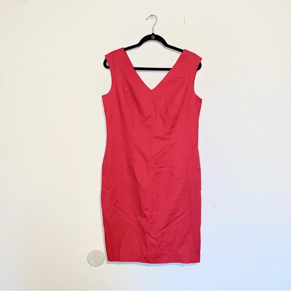 Nine West | Pink V-Neck Sleeveless Dress